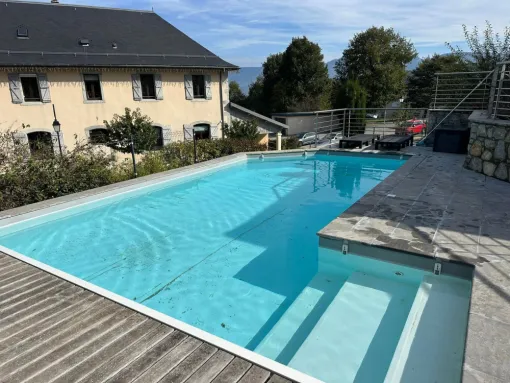 Construction de piscine et espace bien-être aux Abrets, Les Abrets en Dauphiné, Vincent Decoux